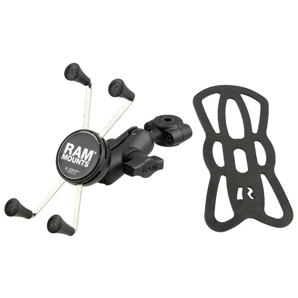 Electronic Mounts - X-Grip Large Phone Mount with Torque Rail Base - Short