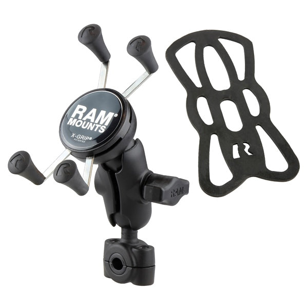 Electronic Mounts - X-Grip Phone Mount with Torque Rail Base - Short