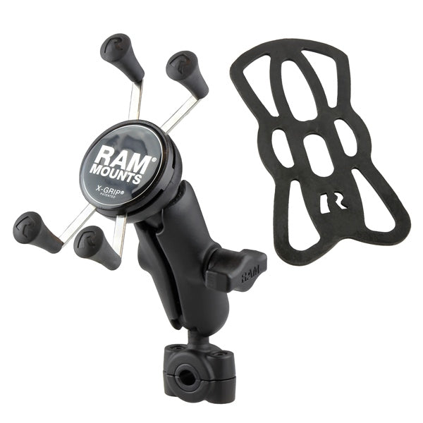 Electronic Mounts - X-Grip Phone Mount with Torque Rail Base - Medium