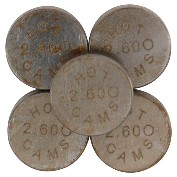 SHIM VALVE 9.48 X 2.60 MM QTY5 HOTCAMS