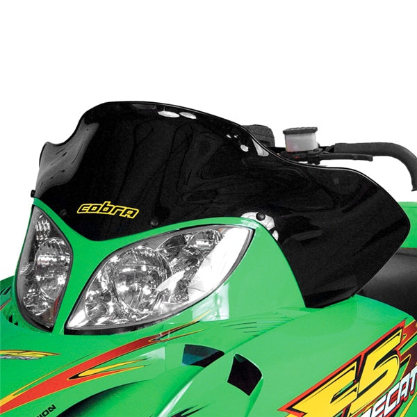 WINDSHIELD LOW 14.25" BK A/C POWERMADD