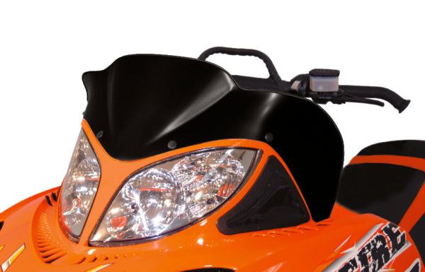 WINDSHIELD LOW 14" BK A/C POWERMADD