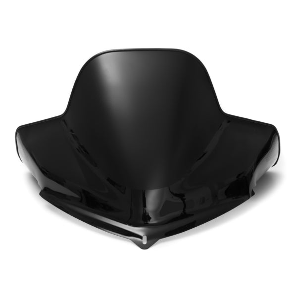 WINDSHIELD MID 14.75" BK W/BK A/C