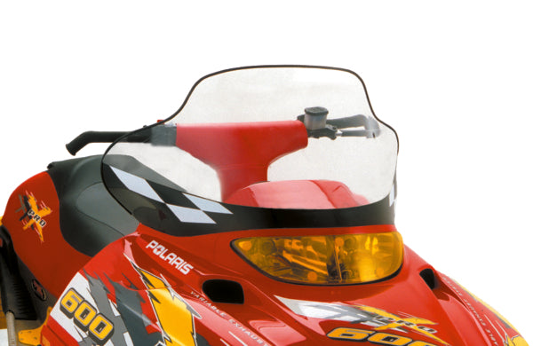 WINDSHIELD TALL 14.75" CLR W/BK CHECK