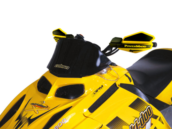 WINDSHIELD LOW 9.5" BK SKI-DOO POWERMADD