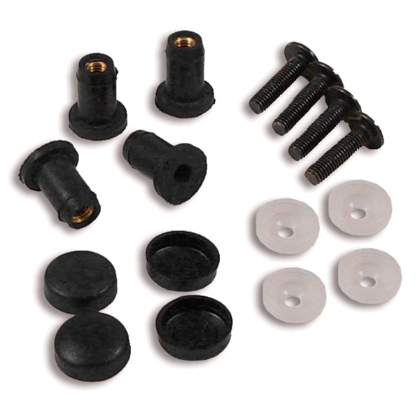 Windshield Replacement Parts - Windshield Hardware, 16 pieces