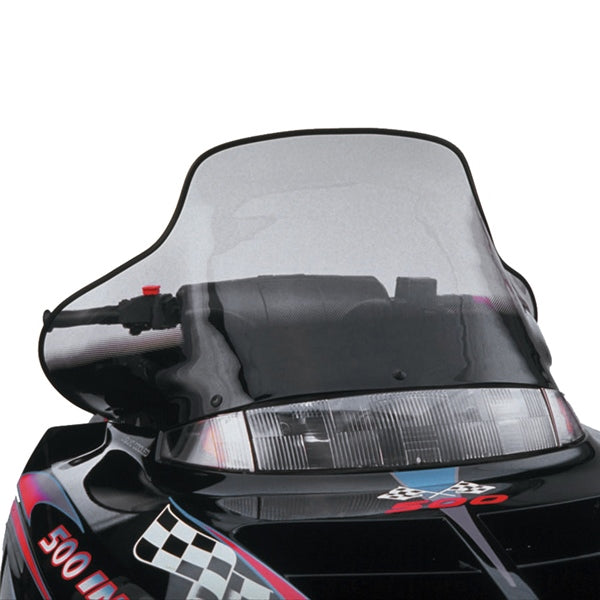 WINDSHIELD MID 15.5" TINT BK POL
