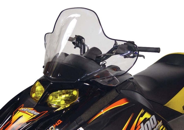 WINDSHIELD MID 13.25" TINT W/BK POL