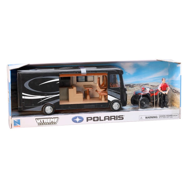 Recreational Product Scales Models - Scale Model - Polaris with RV & Figure