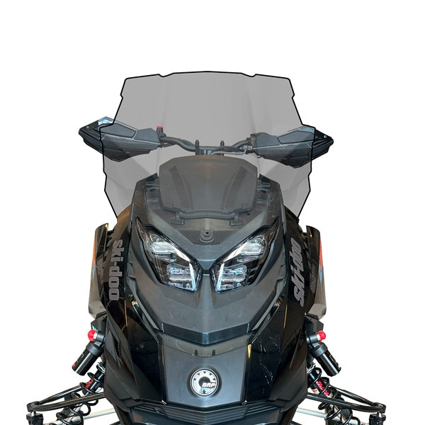 WINDSHIELD MID 20" CLR W/BK FADE SKIDOO