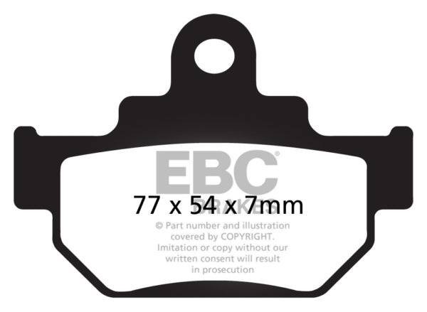 FA106V EBC BRAKE PAD FT