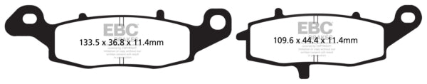 FA231/3V EBC BRAKE PAD RR