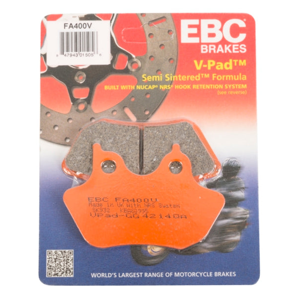 FA400V EBC BRAKE PAD RR