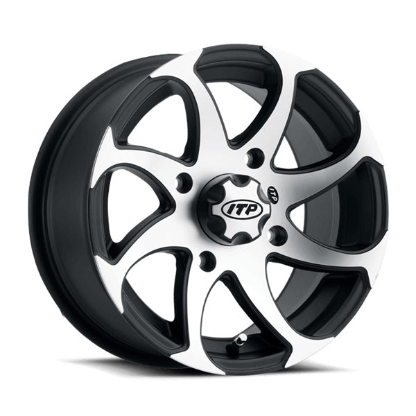 14X7 4/110 5+2TWISTER MACHINED WHEEL ITP