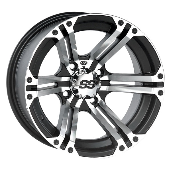 14X8 4/110 5+3 SS212 MACH BK WHEEL ITP