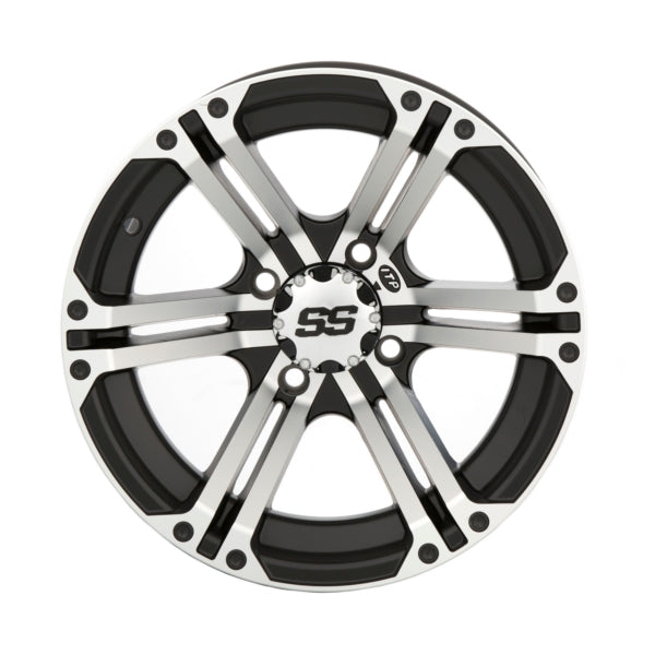 14X8 4/110 3+5 SS212 MACH BK WHEEL ITP