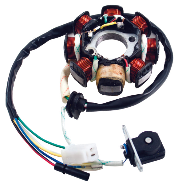 COIL MAGNETO/STATOR 50 MOPED QTY8 OD