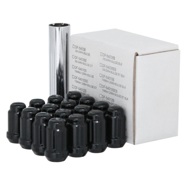 Lug Nuts - Conical Lug Nut Kit (16) with Tip Closed