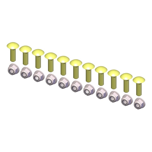 Snow Plow Hardware - Wear Bar Hardware Kit