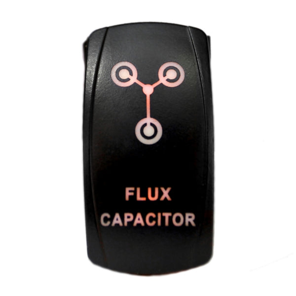 SWITCH ROCKER 5 PINS FLUX CAPACITOR RD