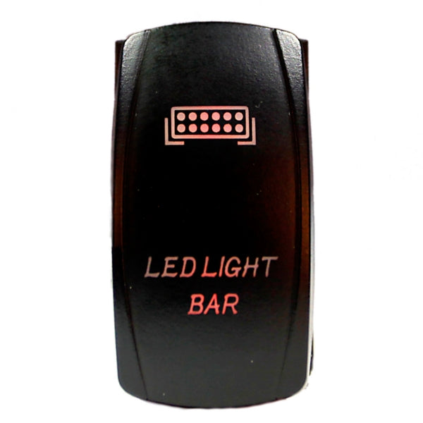 SWITCH ROCKER 7 PINS LED LIGHT BAR RD