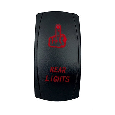 SWITCH ROCKER 5 PINS REAR LIGHTS RD