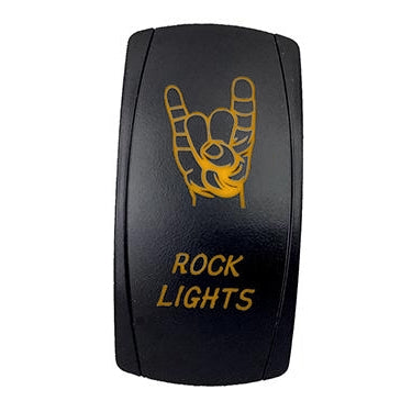 SWITCH ROCKER 5 PINS ROCK LIGHT AMB
