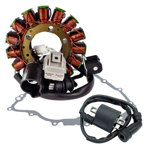 STATOR/GASKET/IGNITION COIL EXT YAM