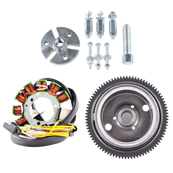 FLYWHEEL/STATOR/PULLER KIT POL KIMPEX