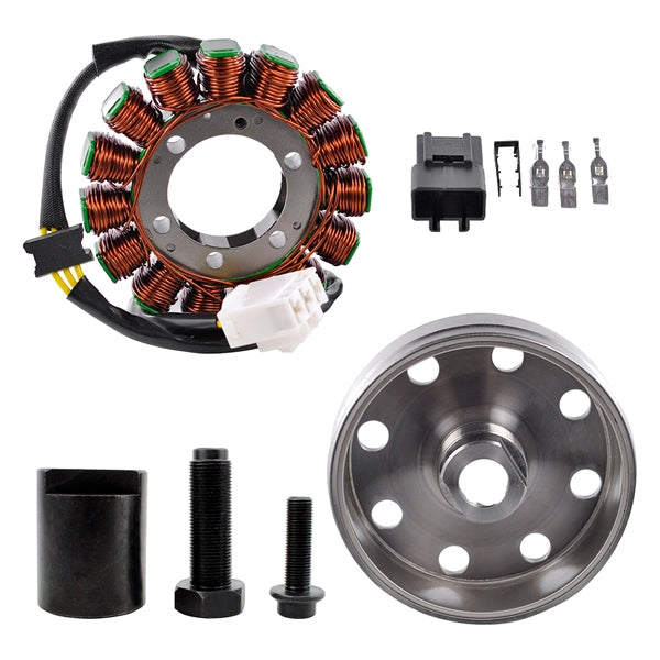 Stators - Stator, Kokusan Flywheel & Puller Recall Kit