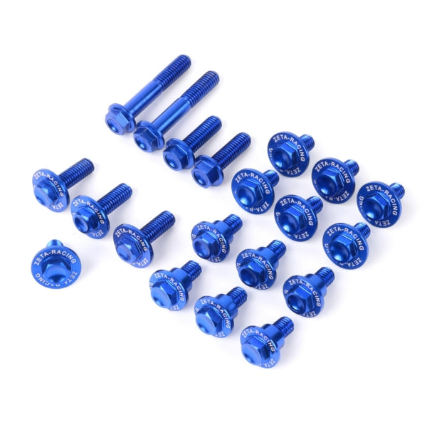 BOLT SET ALU PLASTIC BL YAM