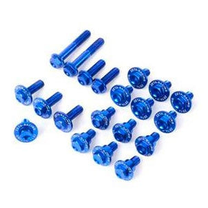 BOLT SET ALU PLASTIC BL KAWA