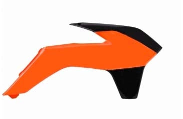 RADIATOR SCOOPS 85 SX OG/BK KTM