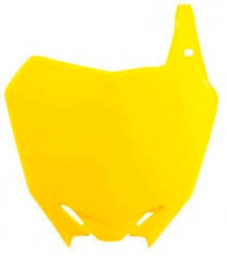 NUMBER PLATE SUZUKI YELLOW