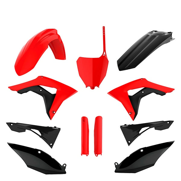PLASTIC KIT COMP RD BK HON