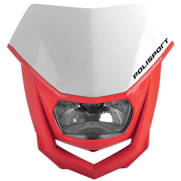 HEADLIGHT HALO WH/RD