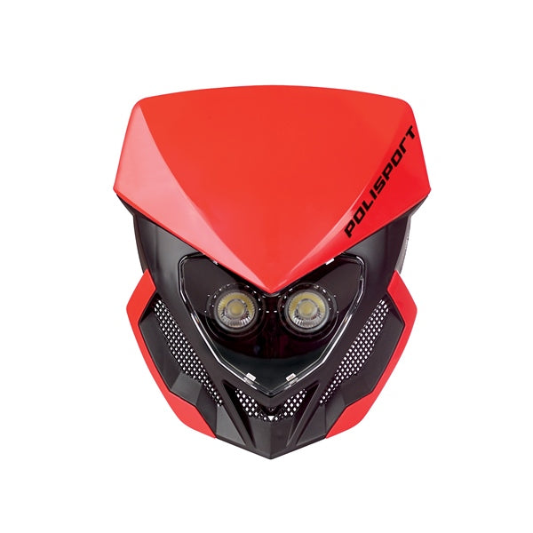 HEADLIGHT LOOKOS EVO W/BATTERY RD/BK