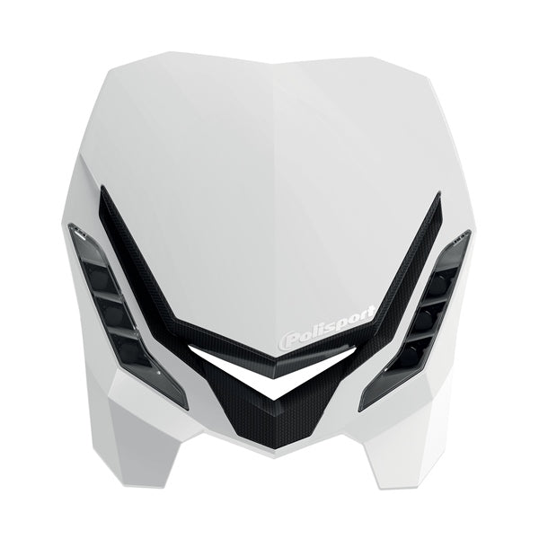 HEADLIGHT LED E-BLAZE WH/BK