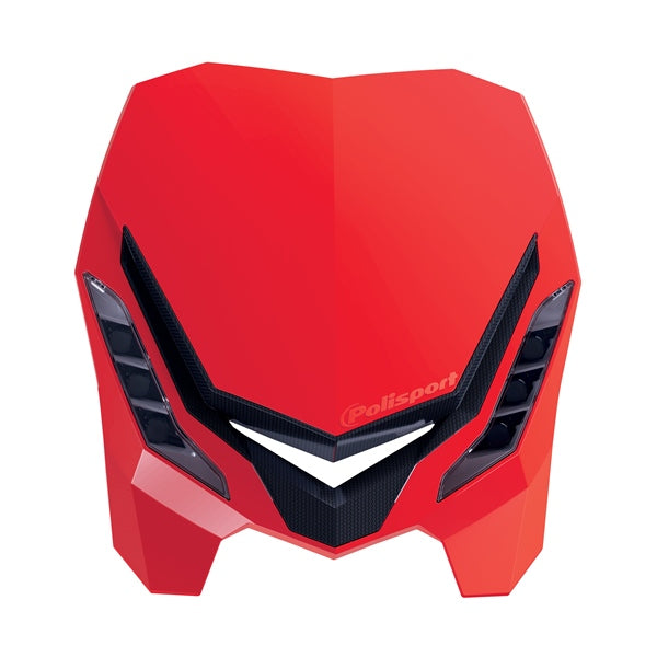 HEADLIGHT LED E-BLAZE RD/BK