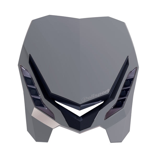 HEADLIGHT LED E-BLAZE GY/BK
