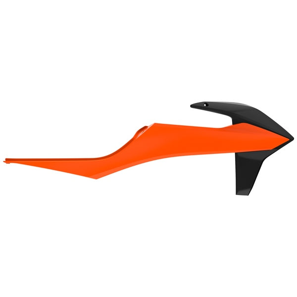 RADIATOR SCOOP BK/OG KTM