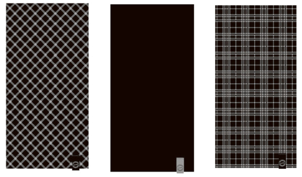 COMFY BK&WH TARTAN QTY3 OXFORD