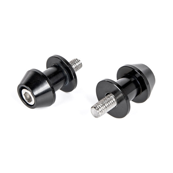 SWINGARM SPOOLS M10 BK PAIR KIMPEX
