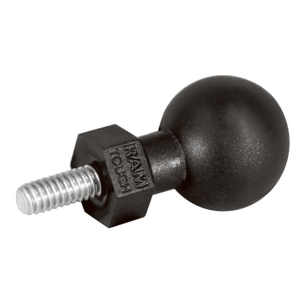 BALL 1" W/STUD 1/4-20X0.25"