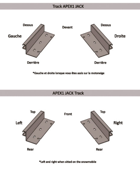 Passenger Seat Sliding Rails - Slide Rail Kit