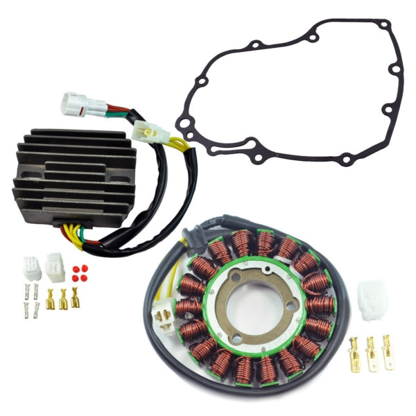 Stators - Stator, Voltage Regulator Rectifier & Gasket Kit