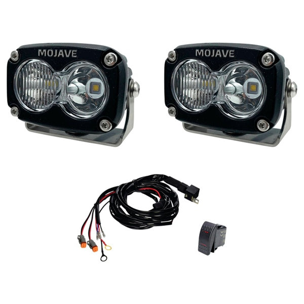 Lights - Tiger Lights Dual LED 2" x 3" Mojave Series Light