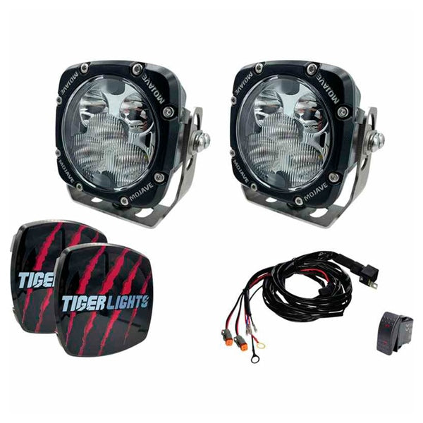 Lights - Tiger Lights Dual LED 4" Mojave Series Light