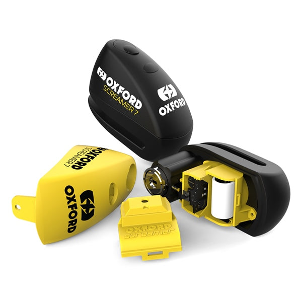Padlocks and Locks - Screamer 7 Alarm Disc Lock