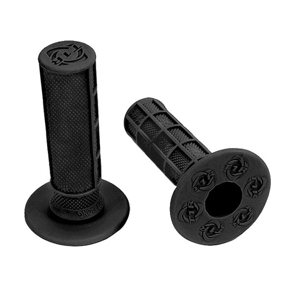 Handlebar Grips - KEV-TEC Defy Lock-On Grips 4-Stroke